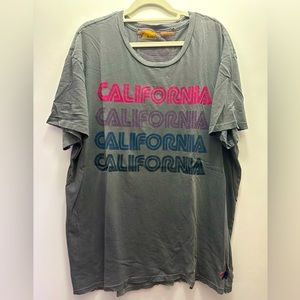 *SOLD* Aviator Nation California T-Shirt Tee Sz XXL
